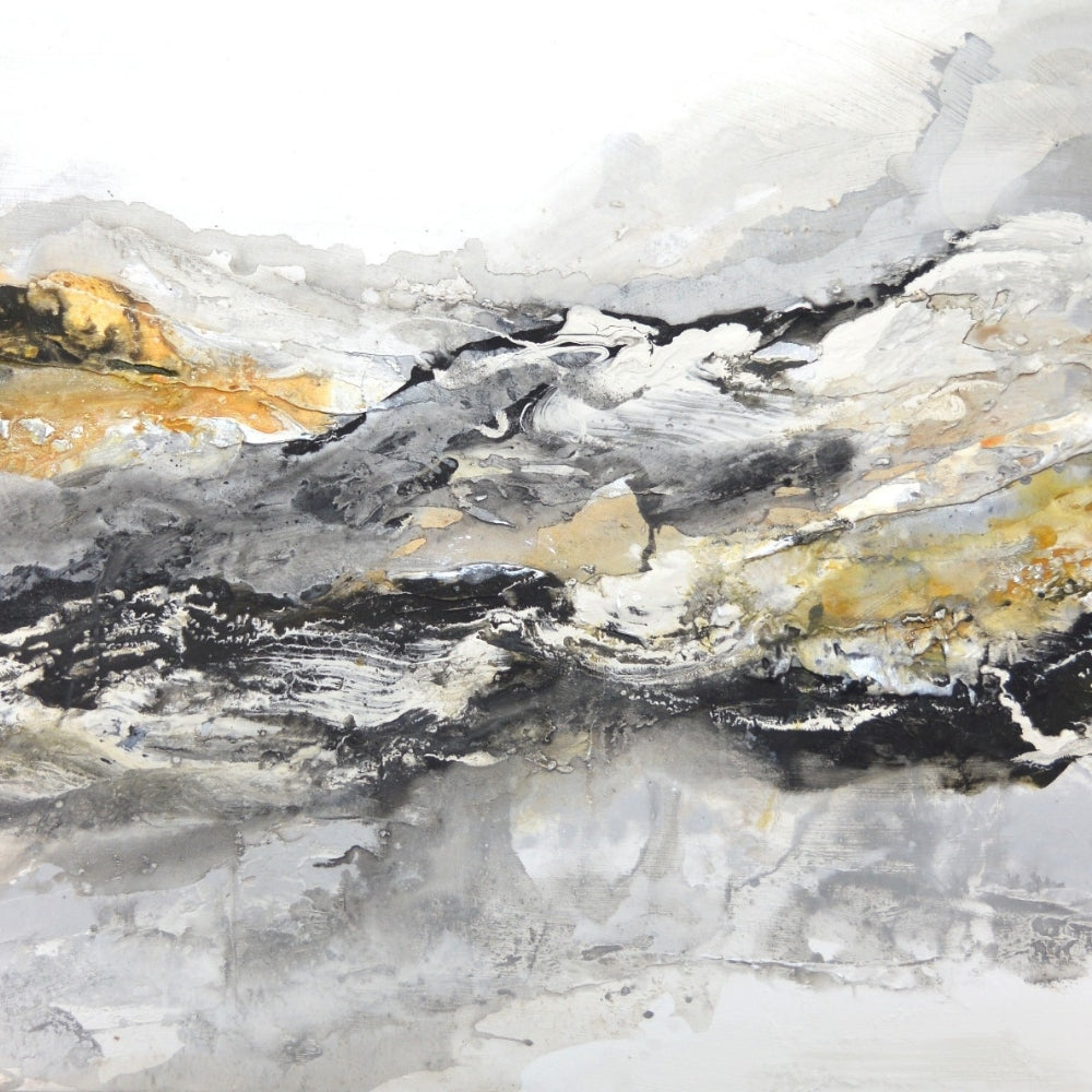 Abstract Mountain Landscape Art