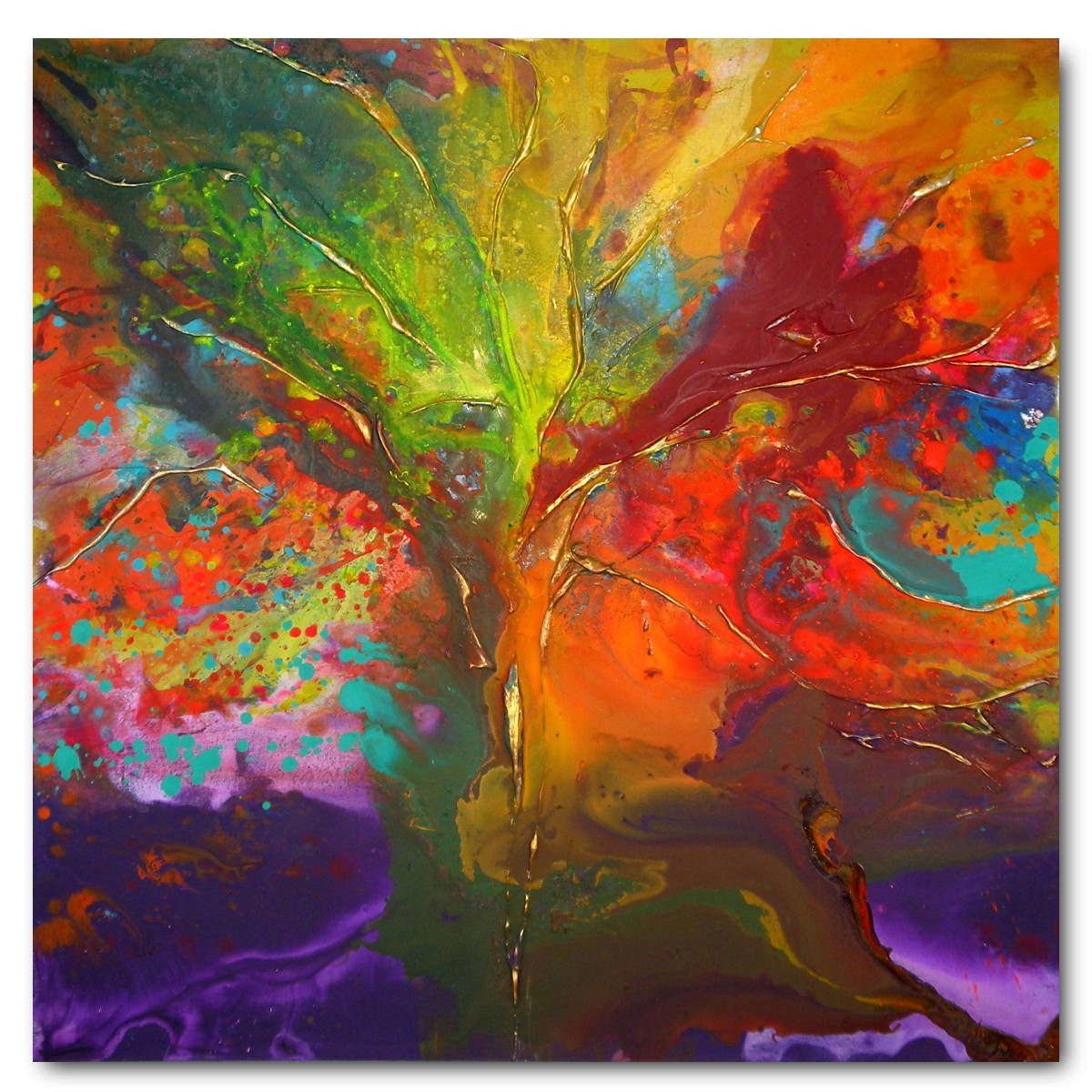 Abstract Tree Art Prints