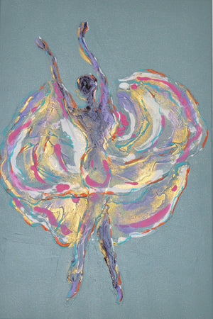 NEW: Ballet Dancer - Original Abstract Wall Art