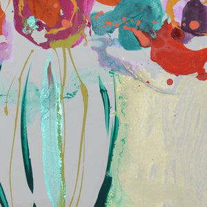 NEW: Birthday Bouquet - Original Abstract Wall Art