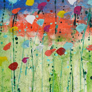 NEW: Dancing Meadow - Original Abstract Wall Art