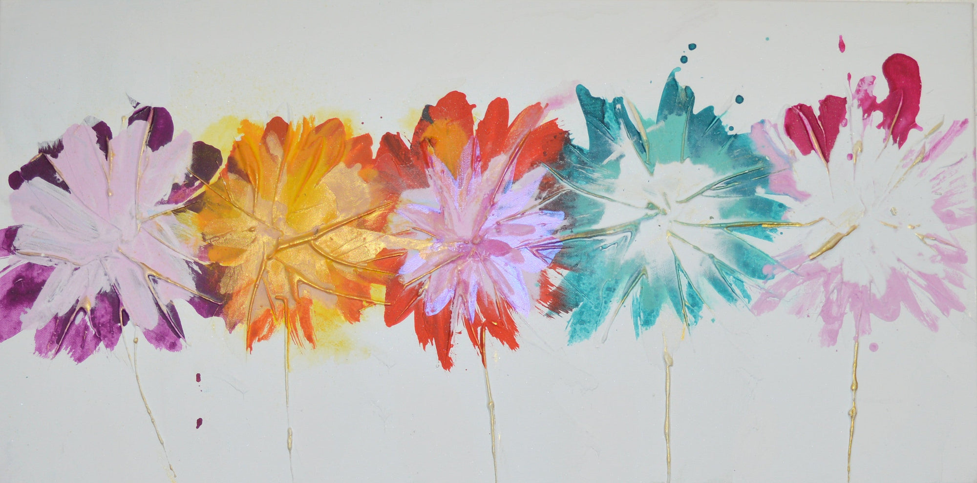 NEW: Dandelions - Original Abstract Wall Art