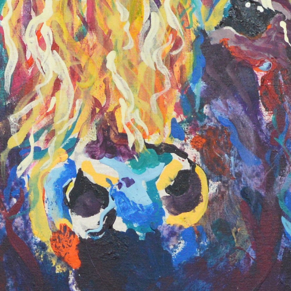 NEW: Highland Cow - Original Abstract Wall Art