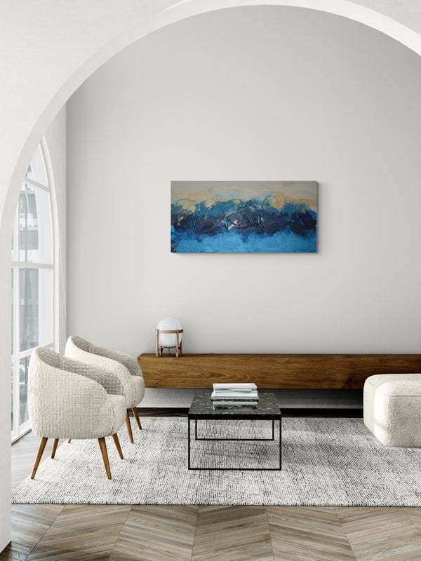 NEW: Storm Rolling In - Original Abstract Wall Art