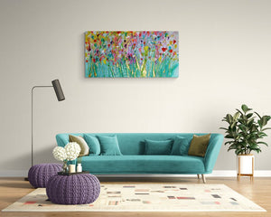 SALE: Blooming Lovelier - Canvas Signed Print - Ready to hang