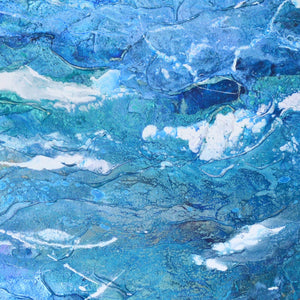 Adrift at Sea - Original Large Abstract Wall Art