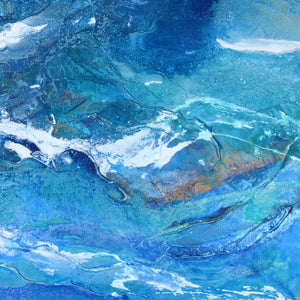 Adrift at Sea - Original Large Abstract Wall Art