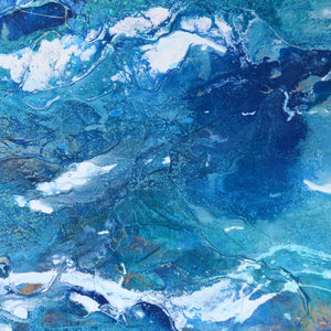 Adrift at Sea - Original Large Abstract Wall Art