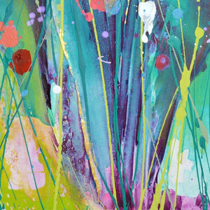 Beautiful Garden - Original Abstract Wall Art