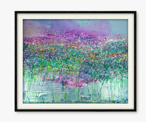 Beauty Berry Bush - Canvas Prints - Ready to Hang