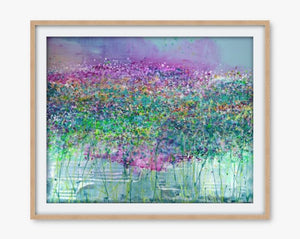 Beauty Berry Bush - Canvas Prints - Ready to Hang