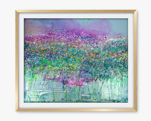 Beauty Berry Bush - Canvas Prints - Ready to Hang