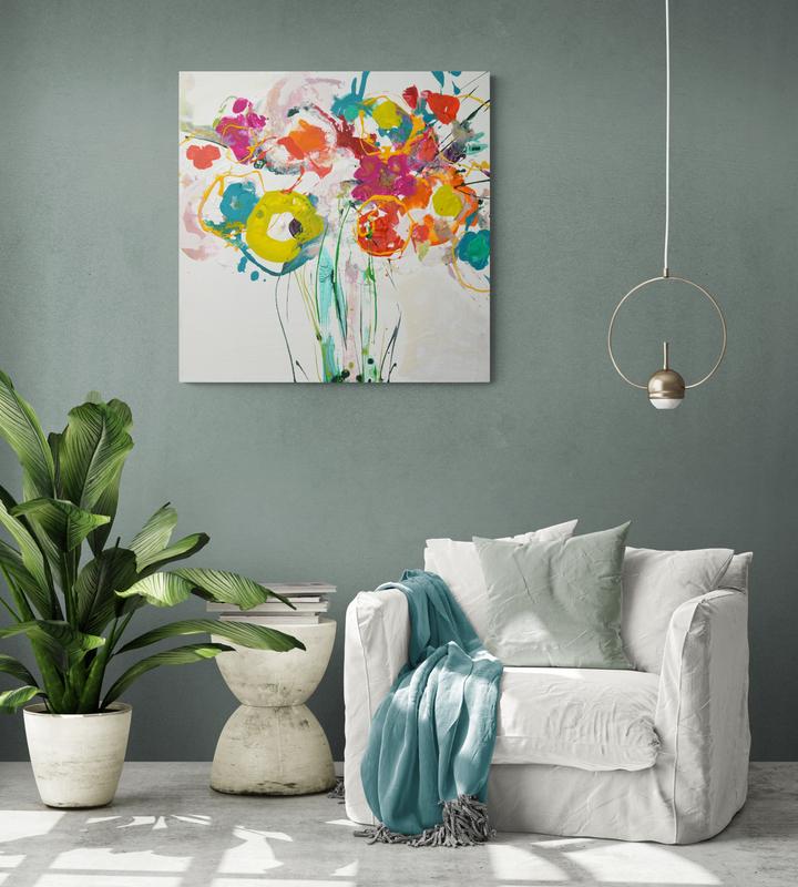 original flower art