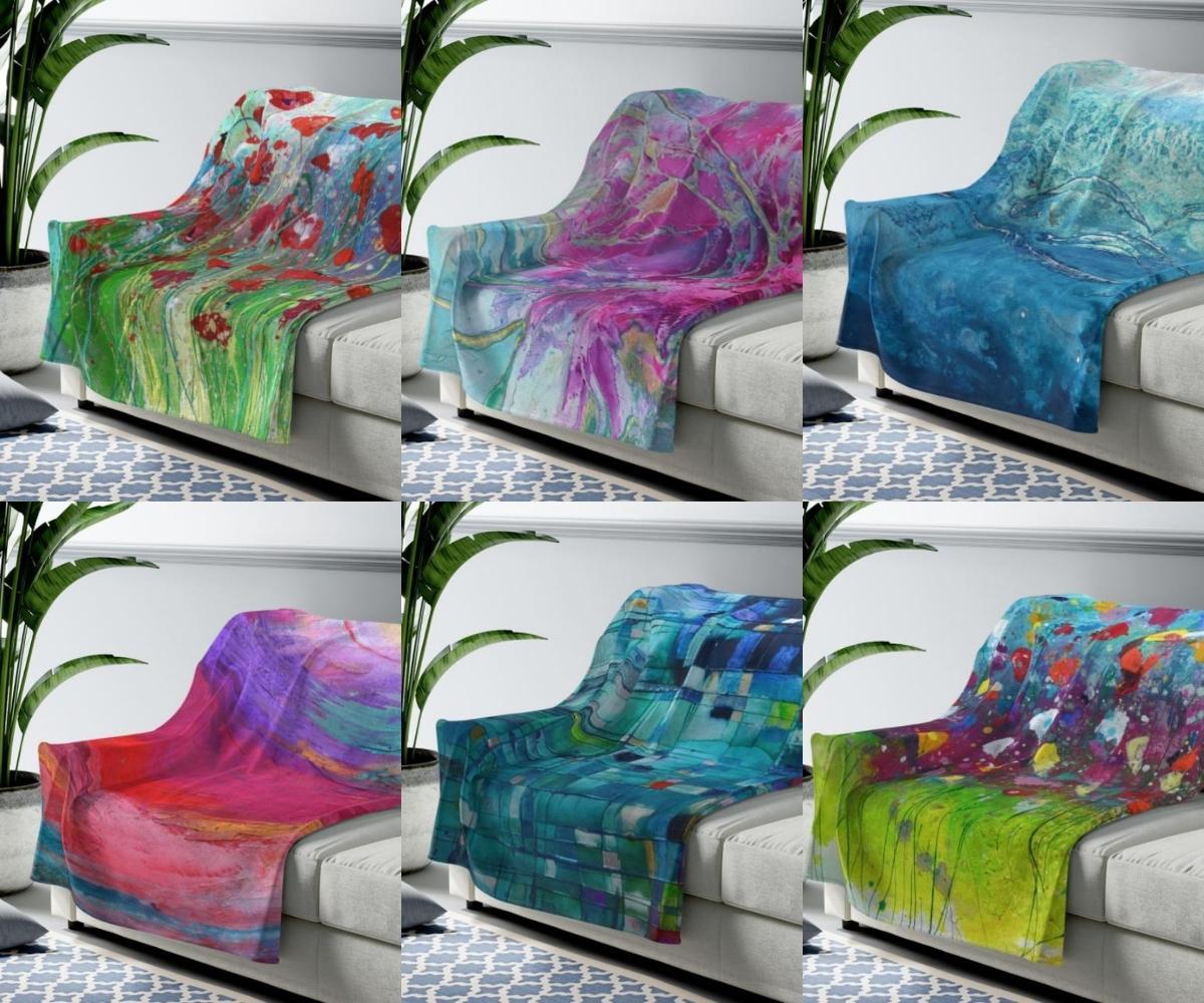 Blanket Throws - Choice of Design