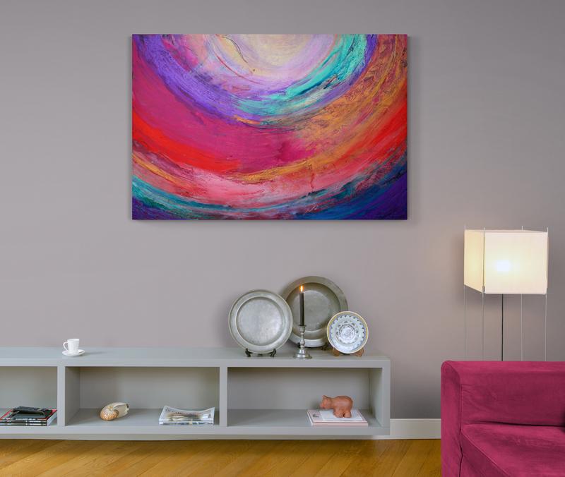 large abstract art