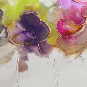 Blissful Blooms - Original Abstract Wall Art