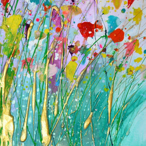 Blooming Lovelier - Original Abstract Wall Art