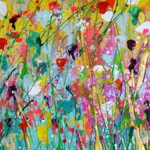 Blooming Lovelier - Original Abstract Wall Art