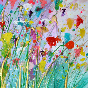 Blooming Lovelier - Original Abstract Wall Art