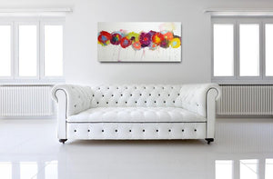 Bold Bright Blooms - Original Abstract Wall Art