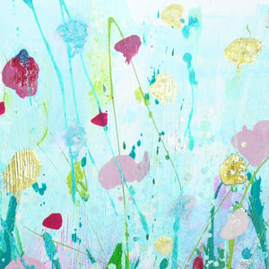 Enchanted Garden - Large Original Abstract Art