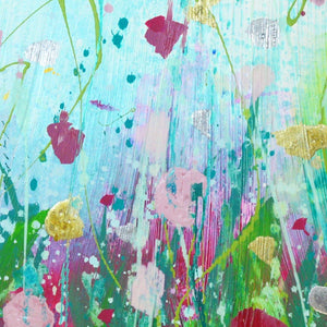 Enchanted Garden - Large Original Abstract Art