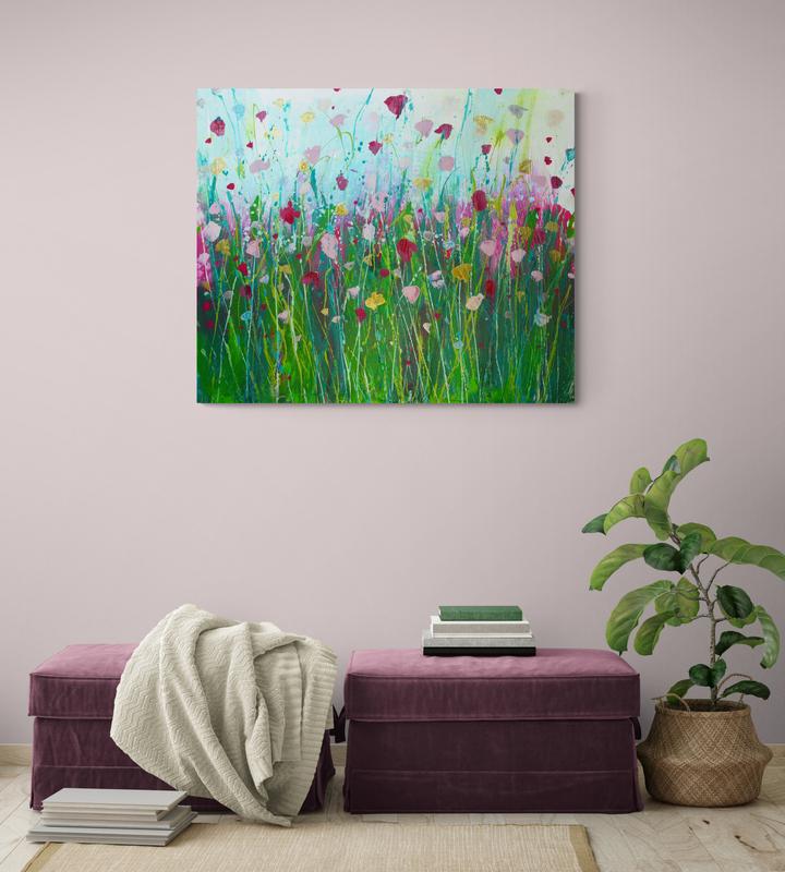 large floral art