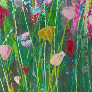 Enchanted Garden - Large Original Abstract Art