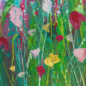 Enchanted Garden - Large Original Abstract Art