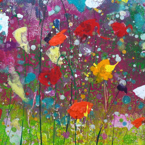 Floral Haven - Original Abstract Art