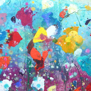 Floral Haven - Original Abstract Art