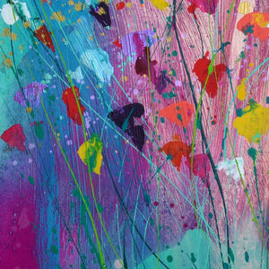 Flower Dance - Original Abstract Art