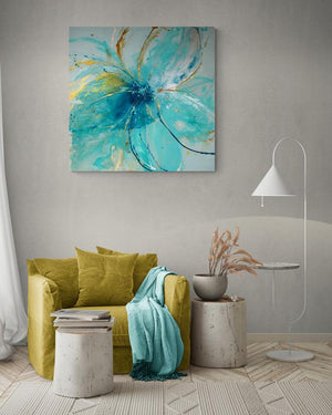 floral canvas art