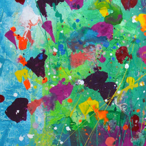 Glorious Garden - Original Abstract Wall Art