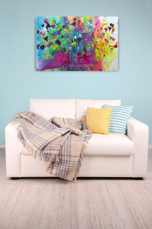 Glorious Garden - Original Abstract Wall Art