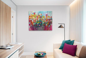 floral canvas art