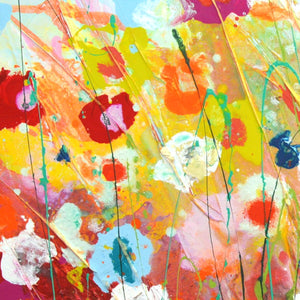 Gustav's Garden - Large Original Abstract Art