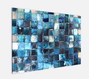 Indigo Mosaic - Limited Edition Art Prints