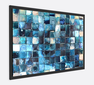 Indigo Mosaic - Limited Edition Art Prints