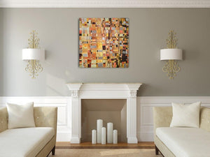 Klimtish - Original Abstract Wall Art