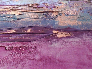 Lake Magenta - Original abstract wall art