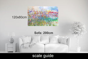 Le Jardin - Original Abstract Wall Art