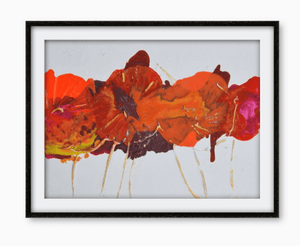 Neon Poppies - ART Prints - Choice of format & size