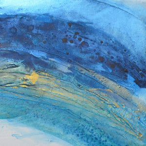 NEW: Azure Coast - Original Abstract Wall Art