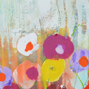 NEW: Gustav's Flowers - Original Abstract Wall Art