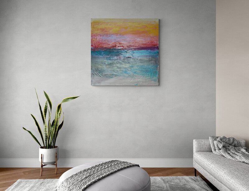 NEW: Morning Song - Large Original Abstract Wall Art