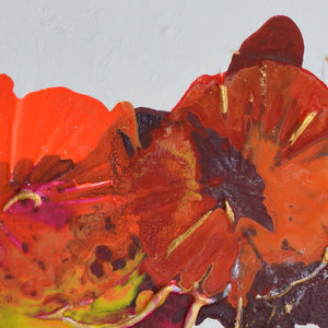 NEW: Neon Poppies- Original Abstract Wall Art