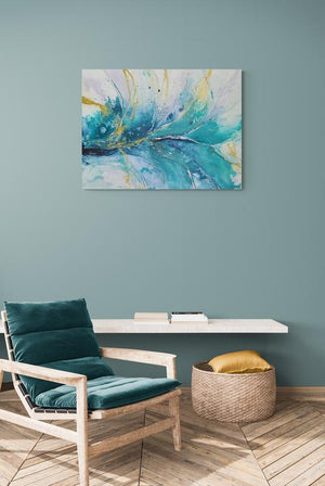 NEW: Peacoquettish - Original Abstract Wall Art