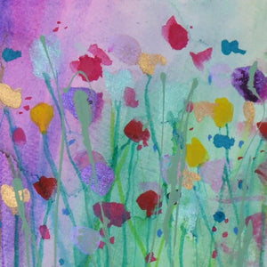 NEW: Watercolour Meadow - Original Abstract Art