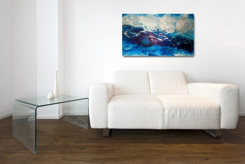 Norfolk Shore - Original Abstract Wall Art